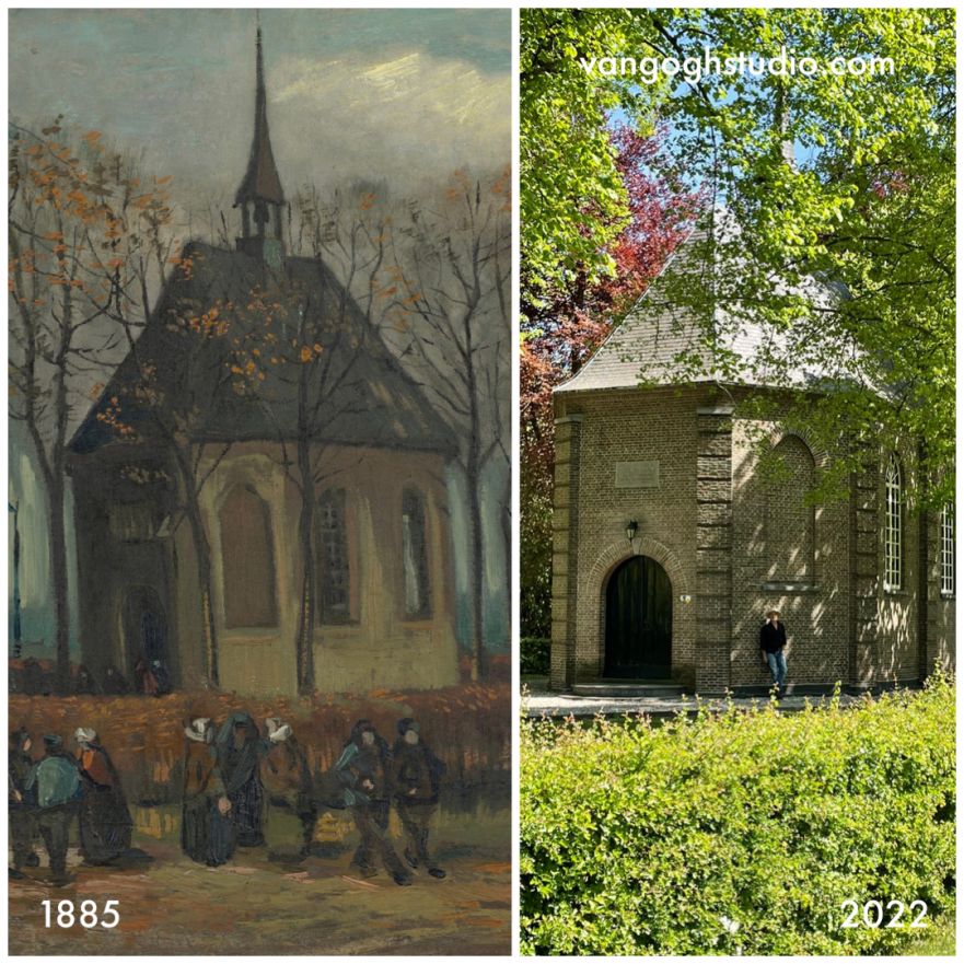 Where is Van Goghs Congregation Leaving the Reformed Church in Nuenen