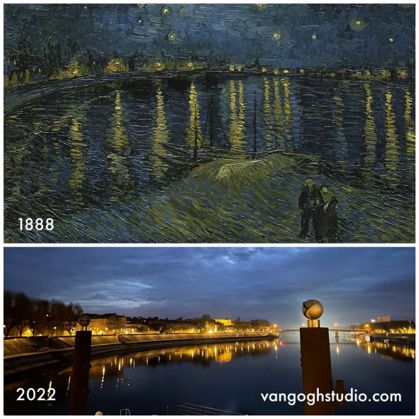 Where is Van Goghs Starry Night over the Rhone in Arles