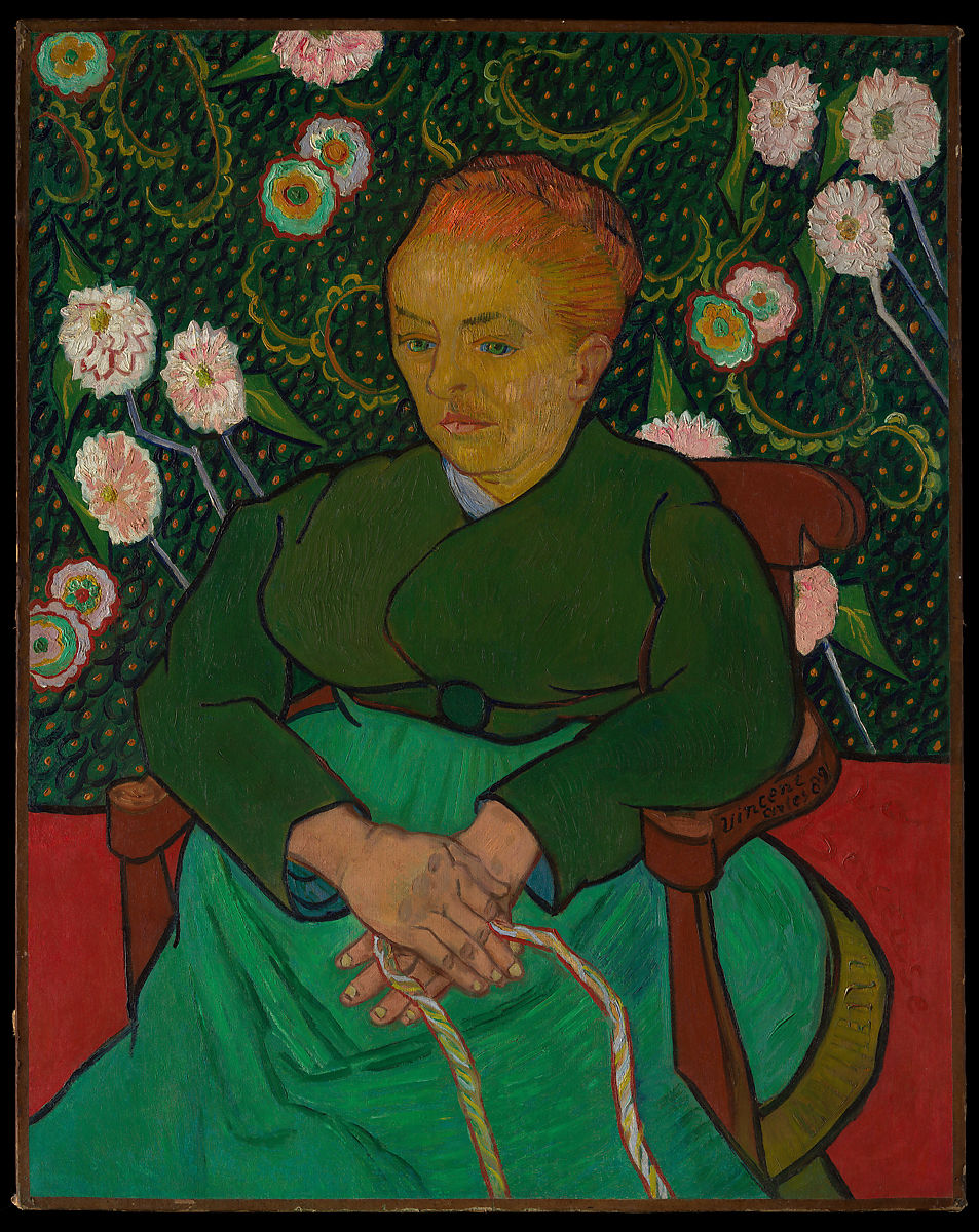 Which Berceuse portrait by Van Gogh did Augustine Roulin choose?