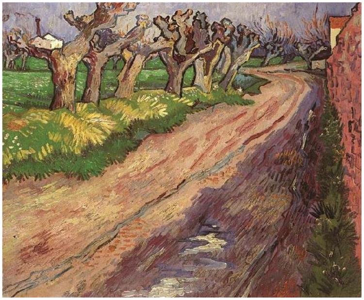 Which paint colors did Van Gogh use?