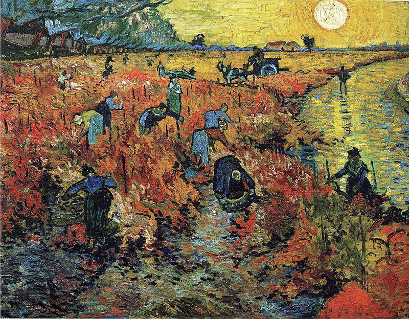 Who owns Van Gogh’s Red Vineyard?