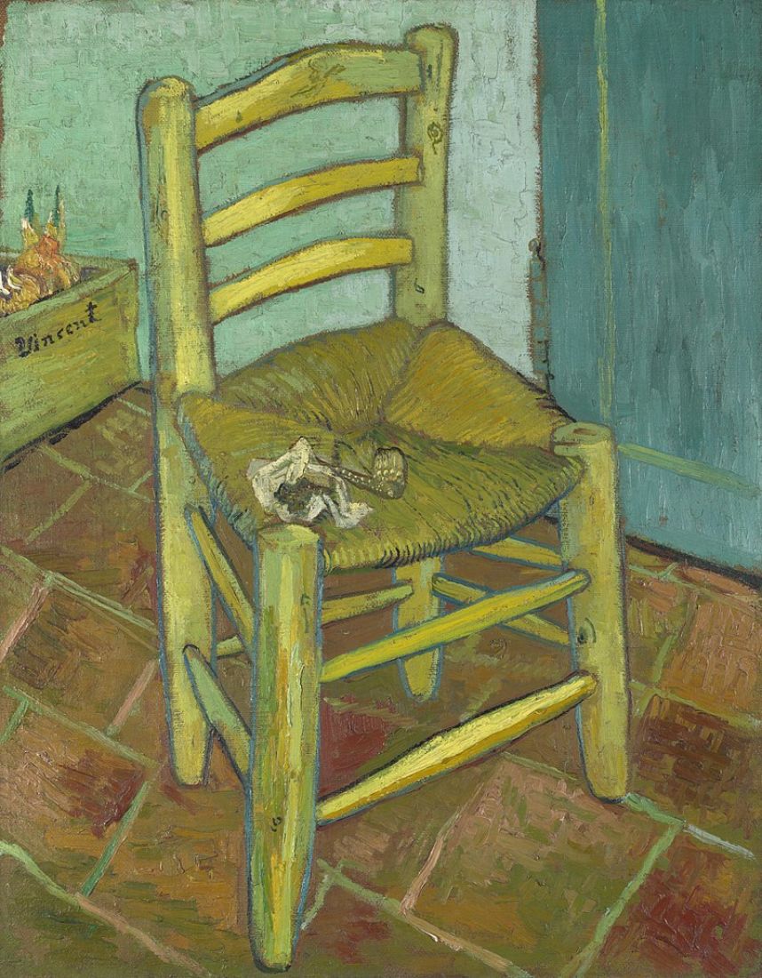 Why did Van Gogh find his chair funny?