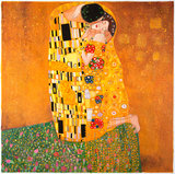 The Kiss Klimt replica