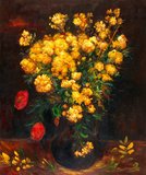 Poppy Flowers Van Gogh reproduction