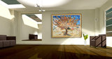 Mulberry Tree reproduction framed