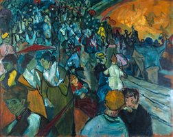 The Arena at Arles Van Gogh reproduction, hand-painted in oil on canvas