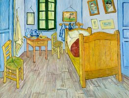 Vincent's Bedroom in Arles Musee d'Orsay Van Gogh Reproduction, hand-painted in oil on canvas