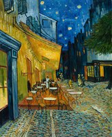 Café Terrace at Night Van Gogh Reproduction, hand-painted in oil on canvas