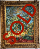 Saint-Paul Hospital at Saint-Rémy framed Van Gogh reproduction, hand-painted in oil on canvas