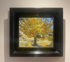 Mulberry Tree framed Van Gogh replica, hand-painted in oil on canvas