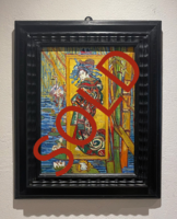 Oiran, The Courtesan framed Van Gogh Reproduction, hand-painted in oil on canvas