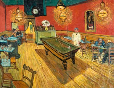 The Night Cafe in the Place Lamartine Van Gogh reproduction