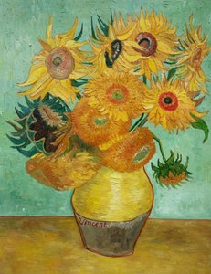 Vase with Twelve Sunflowers reproduction  Van Gogh Studio