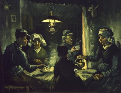 Potato Eaters Van Gogh reproduction
